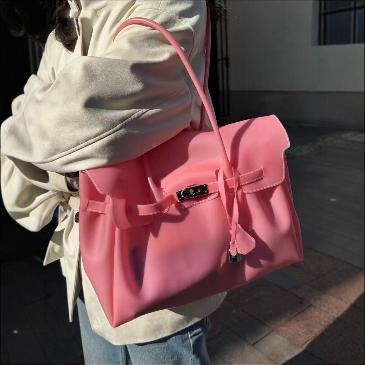 Jelly Kelly Transparent Tote Bag